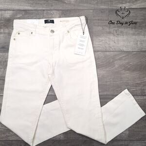 7 For All Mankind Girls The Peggi Straight Tapered Jeans Size 12